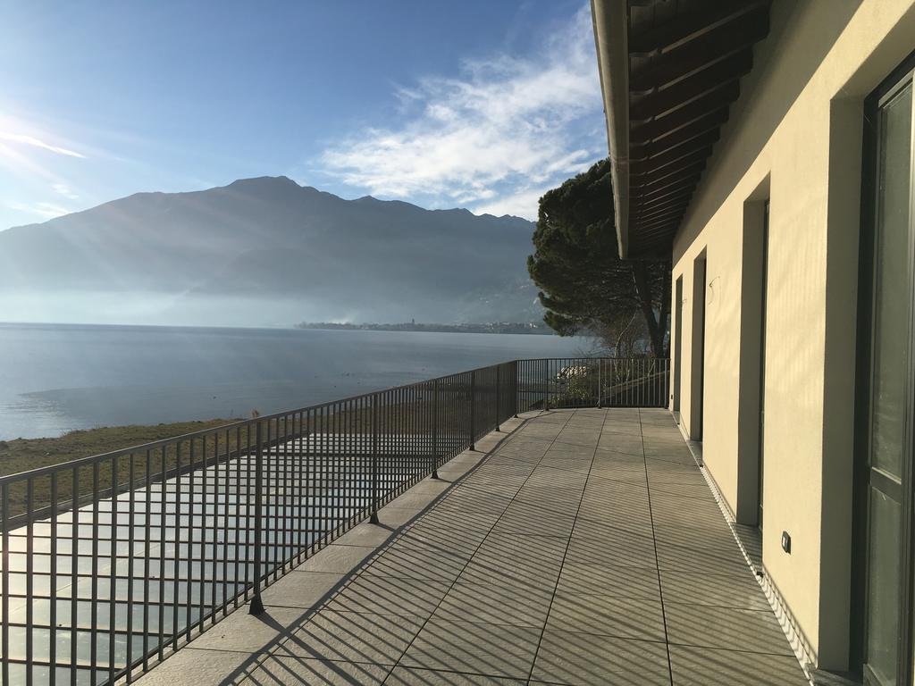 Lake Como Beach Hostel Domaso Exterior foto